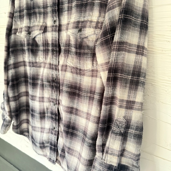 American Eagle | Ahh-mazingly Soft Oversized Flannel Shirt | Size Large - Picture 4 of 7